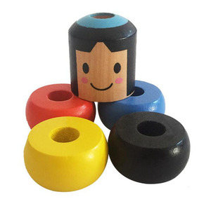 Trucchi Magici, Accessori per Magia di Strada e Palcoscenico, Giocattolo Divertente, Daruma Immortale, Piccolo Uomo di Legno Infrangibile, Pollice del Mago - Product Image 2