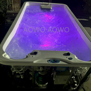 Bains à remous Grande baignoire pour adultes jacuzzi Baignoire extérieure Relaxation musculaire Hydrothérapie Réhabilitation Piscine Portable - Product Image 3