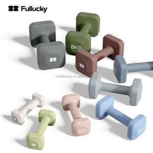 ชุดดัมเบลทรงสี่เหลี่ยมแบบเรียบ1.5กก. 2กก. 3กก. 5กก. 8กก. 10กก. สำหรับออกกำลังกายที่บ้านการฝึกความแข็งแรงสำหรับผู้ชายและผู้หญิง - Product Image 2