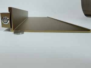 Soporte de pared de metal moderno para decoración de hogar o sala de estar de hotel, soportes de estantería colgantes, aplicación de montaje en pared - Product Image 3