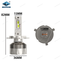 OEM 190W NL 19000Lm 9007 9005 HB3 H7 LED coche luz lámpara Canbus Luces Focos 12V 360 Auto bombilla H11 H4 Led faro 6500K nuevo