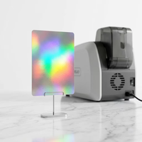 Tarjeta Holográfica de PVC en Blanco al por Mayor de Fábrica, Tarjeta Magnética con Impresión Offset, Estampado en Caliente, Logotipo Personalizado, Tarjeta de Regalo para Membresía