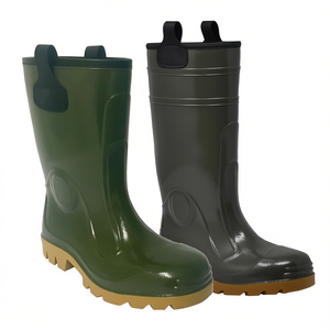Bottes de sécurité Ttake Green PVC hautes jusqu'au genou 46 Para Sole - Product Image 2
