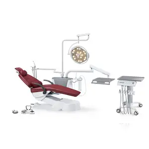 Carolyn&MN Beste Qualität Luxus elektrische Implantat Dentalstelle Chirurgie LED-Lampe Adec Zahnstuhl Preis