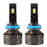 Conception améliorée 300W 45000LM Alliage de zinc Bombillos Feux de voiture H1 H3 H4 H7 H11 9005 9006 Phares LED