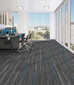 Alfombra de Oficina de PP de 100*33.33cm, Diseño Moderno Comercial, Revestimiento de PVC, Baldosas Comerciales Cuadradas - Product Image 1