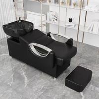 Meuble de salon de beauté, lit de lavage, évier, lavabo pour salon de coiffure, lavabo pour se coucher