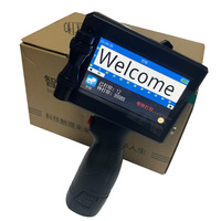 Imprimante à jet d'encre portable de 2 à 12,7 mm, machine de codage de date portable pour l'impression de texte, de numéros et de dates d'expiration n'importe où