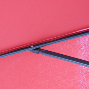 2,5*2,5 M 160G poliéster todo acero colgante a prueba de viento aluminio marca usada al aire libre sombrilla jardín sombrillas <span class=keywords><strong>Patio</strong></span> - Product Image 4