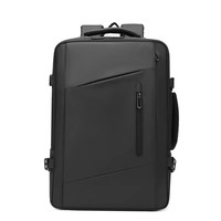 Bolsa de Viaje Expandible Impermeable con Carga USB para Negocios, Apta para Laptop de 14 Pulgadas, Gran Capacidad, Mochila Multicapa para Computadora