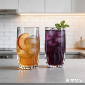 <span class=keywords><strong>Vasos</strong></span> de Vidrio al por Mayor de Diseño Vintage sin Tallo para Vino y Jugo, <span class=keywords><strong>Vasos</strong></span> Highball Acanalados, Copas de Vidrio para el Hogar, Hotel, Bar, Fiesta - Product Image 4