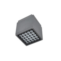 Lampes de jardin extérieures carrées décoratives IP65 LED, applique murale moderne étanche
