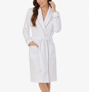Peignoir long kimono thermique brodé en mélange de coton pour femme, grande taille, idéal pour <span class=keywords><strong>le</strong></span> <span class=keywords><strong>spa</strong></span> <span class=keywords><strong>et</strong></span> l'hôtel, robe de nuit - Product Image 4