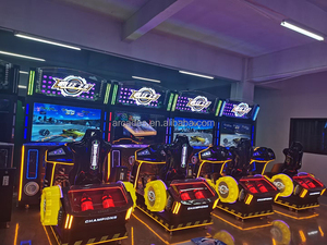 Máquina de Juegos de Carreras de Autos Operada con Monedas, Simulador de Carreras para Centros de Arcade, Venta al Por Mayor de Fábrica - Product Image 5
