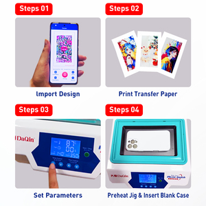 Machine de sublimation 3D multifonctionnelle de haute qualité ST-3042, <span class=keywords><strong>presse</strong></span> à chaud sous vide de bureau pour l'impression personnalisée de coques de téléphone - Product Image 5