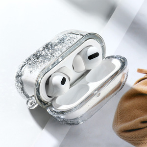 Simple venta al por mayor adecuado para <span class=keywords><strong>AirPods</strong></span> funda para auriculares de <span class=keywords><strong>segunda</strong></span> generación carcasa dura arena movediza funda para auriculares Bluetooth - Product Image 3