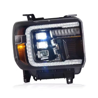 Nouveaux phares de voiture 12V pour Sierra 2014-2018, lentille de projecteur LED, animation DRL, accessoires automobiles