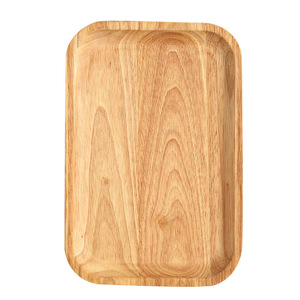 Japanese Style Rubberwood <b>Tray</b> 31x21cm 21x21cm 21x11cm Solid Color Minimalist Serving <b>Tray</b> For Coffee <b>Tea</b> Hotel Use - Product Image 5