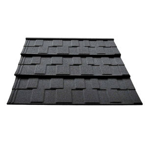 Tuiles de toit en métal enduites de pierre résistant au gel pour les régions froides <span class=keywords><strong>du</strong></span> <span class=keywords><strong>nord</strong></span> - Product Image 6