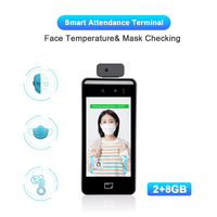Scanmax Ventas directas de fábrica Control DE ACCESO biométrico Asistencia Reconocimiento facial Terminal Visión nocturna Reinicio WIFI Conectado