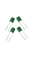 Condensateurs inductifs à film polyester Mylar à usage général, modèle PEIR (PEN) PEN104J100V, 104J 100V, conformes RoHS, 0,1 µF, trou DC