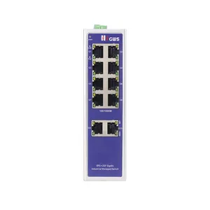 Неуправляемый полностью гигабитный коммутатор Ethernet poe с 2*10/100/1000 базой-T и 8*10/100/1000 м порт poe