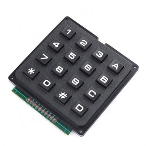 Módulo de Teclado de Matriz 4x4 Económico, 16 Teclas, para Teclado 4x4 Negro - Product Image 6