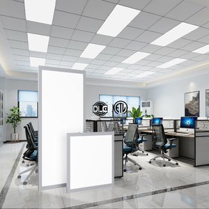 Siêu mỏng mỏng khung nhôm phẳng Bảng điều chỉnh 20W 30W 40W 2ftx2ft 2ftx4ft hình chữ nhật vuông lõm Backlit thả trần ánh sáng - Product Image 1