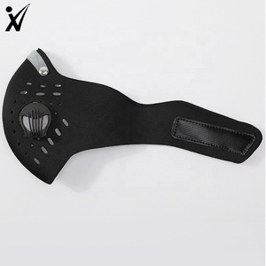 <span class=keywords><strong>Masque</strong></span> de sport pour <span class=keywords><strong>vélo</strong></span> et moto 2025 avec filtre à charbon actif respirant PM2.5 anti-poussière en néoprène - Product Image 3