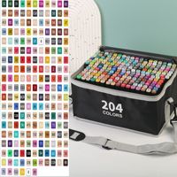 Marcadores de Doble Punta con Tinta Permanente a Base de Alcohol, 168 Colores Intensos, para Dibujar, Colorear y Pintar