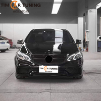 Bodykit Tim Car Tuning E63 AMG Style untuk Mercedes-Benz E-class W212 Pre-Facelift (2009-2013) hingga 2014-2016 AMG Bumper Depan Belakang