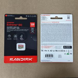 Orignal SanDisk Extreme <strong>microSD</strong> UHS-I Card for 4KVideo on Smartphones Action Cams &amp; Drones 190MB/s Read, 130MB/s Write,Red/Gold - Product Image 6