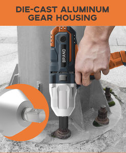 Clé à chocs électrique industrielle et DIY 230V à couple élevé, embout carré 1/2 pouce, outil <span class=keywords><strong>filaire</strong></span> - Product Image 4