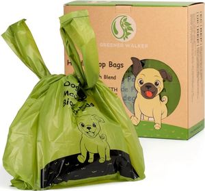 ถุงเก็บมูลสัตว์เลี้ยงแบบย่อยสลายได้ 100% และสามารถนำไปทำปุ๋ยได้ ป้องกันการรั่วซึม - Product Image 2