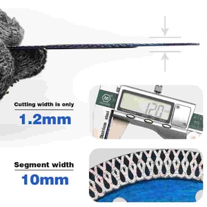 แบบกดร้อนเชื่อมด้วยเลเซอร์ใบเลื่อยตัดเพชรแบบอุตสาหกรรม - Product Image 5