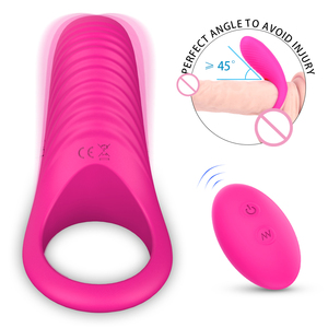 Cincin Penis Silikon Isi Ulang untuk Pria, Cincin Getar Penis, Mainan Seks, Cincin Vibrator untuk Pria - Product Image 1
