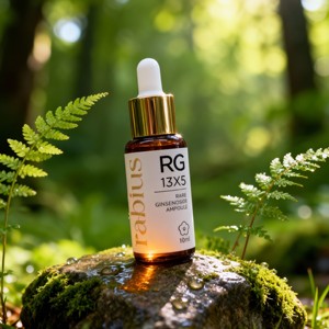 Ampolla Coreana para el Cuidado de la Piel con Ginsenoside RG13X5 Rabius, Complejo de Péptidos Enriquecido con EGF, IGF, FGF e Hialuronato - Product Image 2