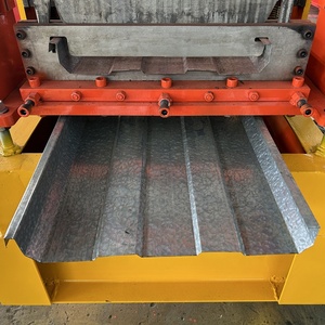 Automatische Farbstahl-Selbstverschluss-Ständerad-Dachblech-Rollformmaschine - Product Image 6