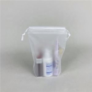 Custom Logo Pvc Camping Waterproof Dry Bag Unisex Pvc Drawstring Toilet Bags Pvc Clear Plastic Jelly Bags - Product Image 4