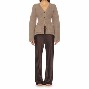 <span class=keywords><strong>Pantaloni</strong></span> Lounge <span class=keywords><strong>in</strong></span> Raso Eleganti di Alta Gamma per Donne, Etichetta Personalizzata e Confezione, Fornitore Professionale B2B - Product Image 4