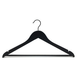 Perchas de madera de lujo con logotipo a precio competitivo, fabricante mayorista de perchas de madera para adultos - Product Image 2