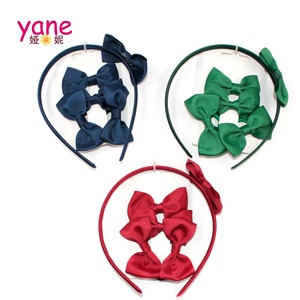 Torna <span class=keywords><strong>A</strong></span> Scuola di Stile Della Fascia Dell'<span class=keywords><strong>arco</strong></span> Dei Capelli Della Fascia E Clip di Capelli Accessori Per Capelli Set Per Le Ragazze - Product Image 1