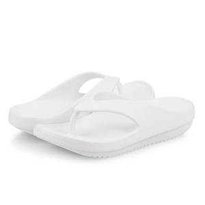 Tongs orthopédiques blanches en EVA, souples et confortables, avec soutien de la voûte plantaire, antidérapantes, légères, pour la plage et le quotidien - Product Image 1