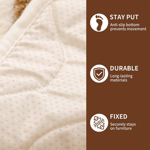 <span class=keywords><strong>Housse</strong></span> <span class=keywords><strong>de</strong></span> canapé pour animaux <span class=keywords><strong>de</strong></span> compagnie en peluche à motif bohème, respirante, durable, lavable, <span class=keywords><strong>coussin</strong></span> <span class=keywords><strong>de</strong></span> sol pour chien et chat - Product Image 3