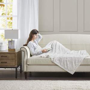 Cojín decorativo de piel sintética de gran tamaño DB - Product Image 4