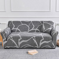 Housse de Canapé Jacquard Sur Mesure Universelle pour Salon, Housse Extensible de Protection Anti-Salissure pour Animaux de Compagnie, Décoration de Maison Tendance