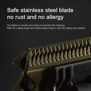 Afeitadora <span class=keywords><strong>de</strong></span> <span class=keywords><strong>peluquería</strong></span> profesional con cuchilla en T para hombres, recortadora <span class=keywords><strong>de</strong></span> barba <span class=keywords><strong>de</strong></span> peluquero, máquina para cortar cabello recargable - Product Image 4