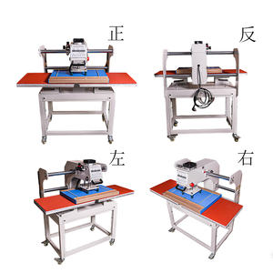 더블 스테이션 유압 다림질기 슬라이딩 타입 고온 열전달 의류 티셔츠 인쇄 다림질 - Product Image 5