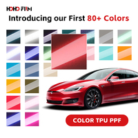 HOHOFILM Garantie 5 ans Film de protection de peinture (PPF) TPU couleur Berry Purple auto-réparant 7,5 mil anti-rayures et anti-jaunissement