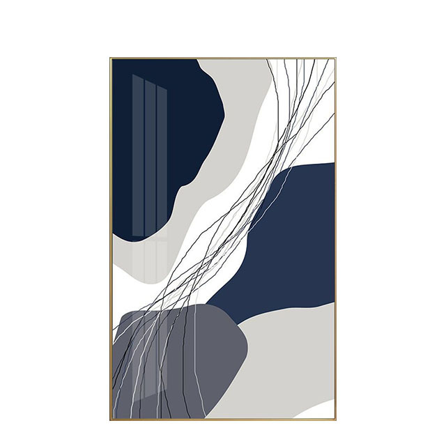 Abstract Canvas Wall Art 3-Piece Framed Fabric Decorative Paintings Easy Hanging Wall Decor